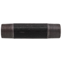 3/4" X 4" Right & Left Black Nipple