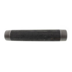 1-1/2" x 10" Black Nipple