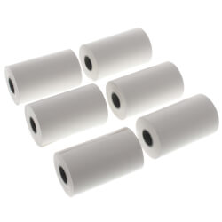 Thermal Printer Paper with 10 Year Legibility (6 Rolls)