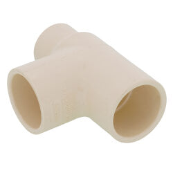 3/4" x 1/2" x 3/4" CPVC CTS Reducing Tee (Socket)