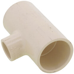 1" x 1" x 1/2" CPVC CTS Reducing Tee (Socket)