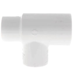 1-1/4" x 3/4" x 1/2" CPVC CTS Reducing Tee (Socket)