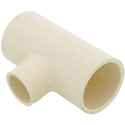 1-1/4" x 1-1/4" x 3/4" CPVC CTS Reducing Tee (Socket)