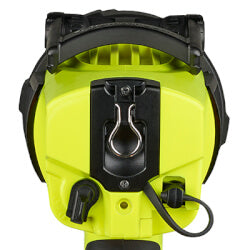 Waypoint 300 Pistol-Grip Lithium-Ion Rechargeable Spotlight w/ 120V AC Power Cord & Mount (Yellow)