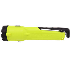 Dualie Multi-Function Flashlight w/ 3 AA Batteries, Magnetic Clip & Lanyard (Yellow)