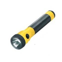 PolyStinger LED Rechargeable Flashlight 120V/100V AC/12V DC Smart Charge w/ 2 Holders