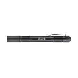 Alloy-X Dual-Fuel Rechargeable Pen Light, 400 Lumens, 28 Hr Run Time