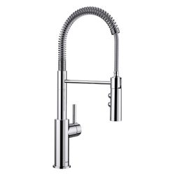 Catris Semi-Pro Pull-Down Dual-Spray Kitchen Faucet - Chrome, 401917