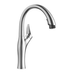 Artona Pull-Down Dual-Spray Kitchen Faucet - PVD Steel, 442037