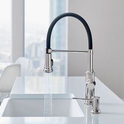 Empressa Semi-Pro Pull-Down Dual-Spray Kitchen Faucet - Chrome, 442508