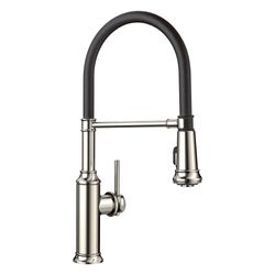 Empressa Semi-Pro Pull-Down Dual-Spray Kitchen Faucet - Polished Nickel, 442510