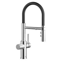 Catris Flexo Filter-Ready Semi-Pro Pull-Down Dual-Spray Kitchen Faucet - Chrome, 442990