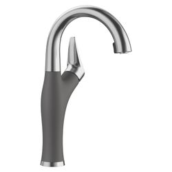 Artona Pull-Down Dual-Spray Bar Faucet - PVD Steel/Cinder, 526382