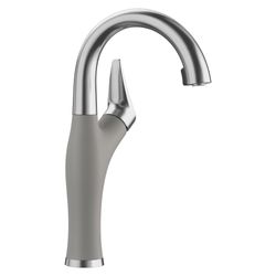 Artona Pull-Down Dual-Spray Bar Faucet - PVD Steel/Metallic Gray, 526383