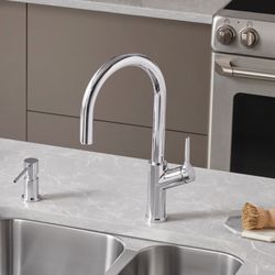 Urbena Pull-Down Dual-Spray Kitchen Faucet - Chrome, 526390