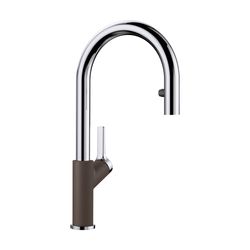 Urbena Pull-Down Dual-Spray Kitchen Faucet - Chrome/Café, 526394