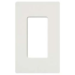 Claro Wall Plate 1 Gang (White)