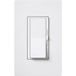 Diva Fluorescent Dimmer with Locator Light (White)