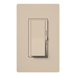 Diva 3-Way 1000W Dimmer with Locator Light (Taupe)