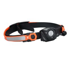 EOS 360 High-Visibility Hardhat Headlamp w/ LED & Reflective Strip Band, 165 Lumens, 51 Hr Run Time