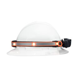 EOS 360 High-Visibility Hardhat Headlamp w/ LED & Reflective Strip Band, 165 Lumens, 51 Hr Run Time