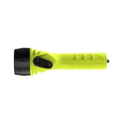 League II Intrinsically Safe Handheld Flashlight, 150 Lumens, 10 Hr Run Time (Neon Yellow)