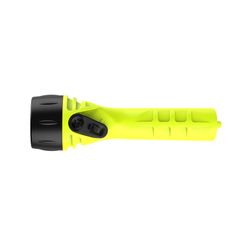 League 420 Ergonomic Diveable Waterproof Handheld Flashlight, 420 Lumen, 3.5 Hr Run Time (Neon Yellow)