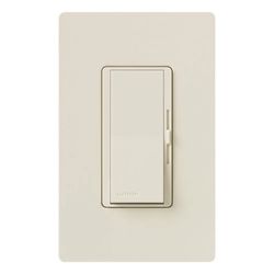 Diva LED+ 3-Way Paddle & Dimmer Switch Light 250W (Almond)