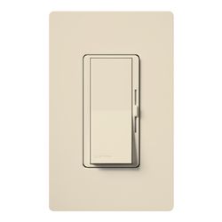 Diva Single Pole 600VA(450W) Dimmer with Locator Light (Light Almond)