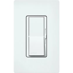 Diva Led+ Dimmer 1 Pole 3-way Dimmer Switch, 250w (Glacier White)