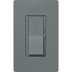 Diva Led+ Dimmer 1 Pole 3-way Dimmer Switch, 250w (Slate)