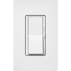 Diva Led+ Dimmer 1 Pole 3-way Dimmer Switch, 250w (Snow)