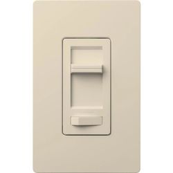 Lumea 1 Pole 3-way LED Slide Dimmer Switch 150W LED/CFL (Light Almond)