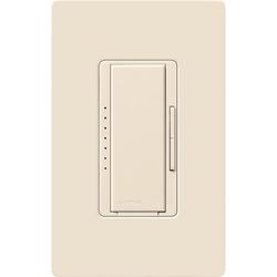 Maestro LED+ Single-Pole 3-Way Multi-Location Dimmer Switch, 120V, 150W (Light Almond)