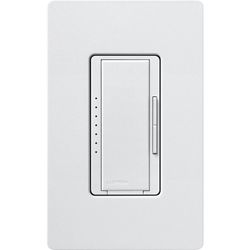 Maestro LED+ Single-Pole 3-Way Multi-Location Dimmer Switch, 120V, 150W (Palladium)