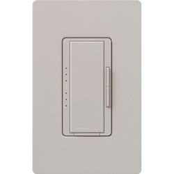 Maestro Electronic Low Voltage Digital Fade Dimmer Switch, Multi-Location, 600W (Taupe)