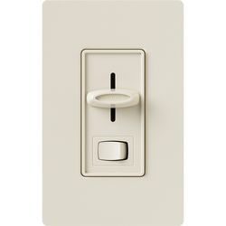 Skylark Dimmer Switch for Magnetic Low-Voltage, 450W/600 VA, 1 Pole (Light Almond)