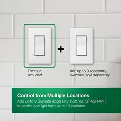 Sunnata LED+ Touch Dimmer Switch Light (Almond) (1.25A, 120V, 150W)