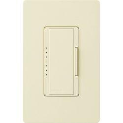 Maestro Dimmer, 1000W Incandescent/Halogen Only, Single Pole/Multi-Location, 120V, Almond