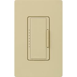 Maestro Dimmer, 1000W Incandescent/Halogen Only, Single Pole/Multi-Location, 120V, Ivory