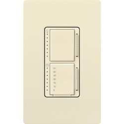 Maestro Dual LED+ Control Dimmer & Timer 120V, 75W, 2.5A (Almond)