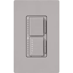 Maestro Dual LED+ Control Dimmer & Timer 120V, 75W, 2.5A (Gray)