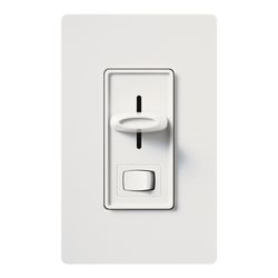 Skylark Preset Dimmer w/ On/Off Switch, 1000W, Incand./Halogen Only, Single-Pole, 120V, White