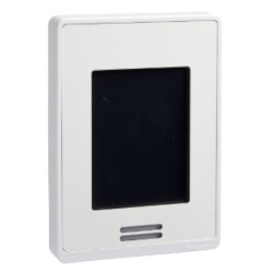 Low-Voltage Fan Coil Room Controller & Zone Controller w/ Dehumidification Control (White Case/Fascia)