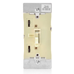 3-Way Toggle Slide Universal Dimmer - Ivory