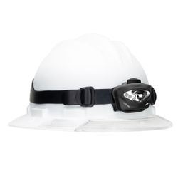 Vizz II Intrinsically Safe Waterproof LED Headlamp w/ Straps & 3M Dual Lock, 200 Lumens, 66 Hr Run Time